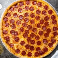 The Vegan Pepperoni Party Club · Have your cake and eat it too. Our vegan pepperoni is topped on our homemade pizza with vega...