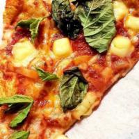 The Vegan Margherita Club · Dive into our classic homemade vegan margherita pie. This Take a bite of our vegan margherit...