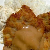 Pork Cutlet With Gravy · Thinly sliced, seasoned, breaded and fried golden brown, served with our special gravy.