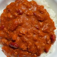 Chili Bowl With Rice · Our famous chili served on top of rice.