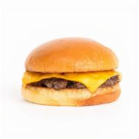 The Original Burger · Smashed Patty and American Cheese on a Squishy Bun.