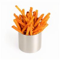 Sweet Potato Fries · Seasoned with our Umami Spice and served with choice of sauce.
