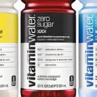 Vitamin Water Zero · Served with your Choice of flavor:   Vitamin Water, XXX Vitamin Water, Glow Vitamin Water or...