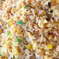 Korean Style Fried Rice · Fried rice with Kim Chi. Spicy