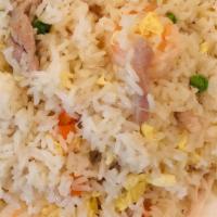 The Bund Special Fried Rice · Combination of shrimps, chicken, pork, and vegetables.