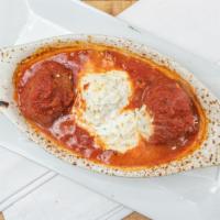 Nonna'S Meatballs  (2) · serving of 2 homemade meatballs with marinara sauce baked with ricotta cheese