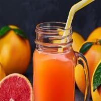 Vitamin C Juice · Orange, pineapple, lemon and grapefruit.