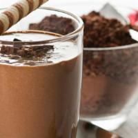 Nutella Milkshake · Chocolate ice cream, nutella and milk. Topping: whipped cream, sprinkles.
