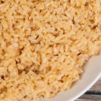 Brown Basmati Rice · Aromatic brown rice cooked to perfection.