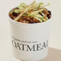 Creamy Oatm*Lk Porridge · Our creamy and hearty vegan porridge made with whole grain oats and oatmilk. Comes with Cinn...