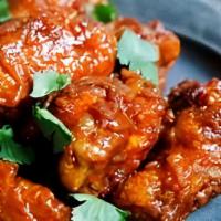 Fried Chicken Wings (8) · 8 chicken wings served with our own sweet sour sauce, salty pepper, sweet chili, spicy soy b...