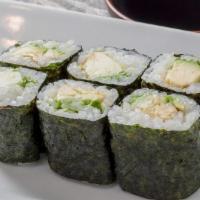 Avocado Roll · Avocado and rice rolled in seaweed