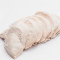 Extra White Meat · Steamed marinated chicken breast