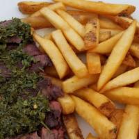 The Bar Steak
 · Gluten-free. Hanger fillet grilled to perfection with house-made chimichurri.