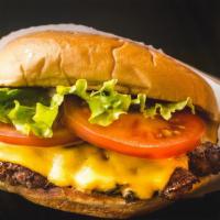 Ny Cheeseburger · With the choice of cheese (American Swiss, muenster, cheddar, mozzarella, pepper jack), lett...