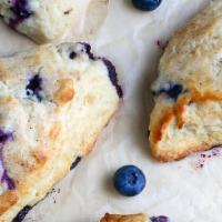 Blueberry Scone · All our pastries are baked fresh every day at 7 am.