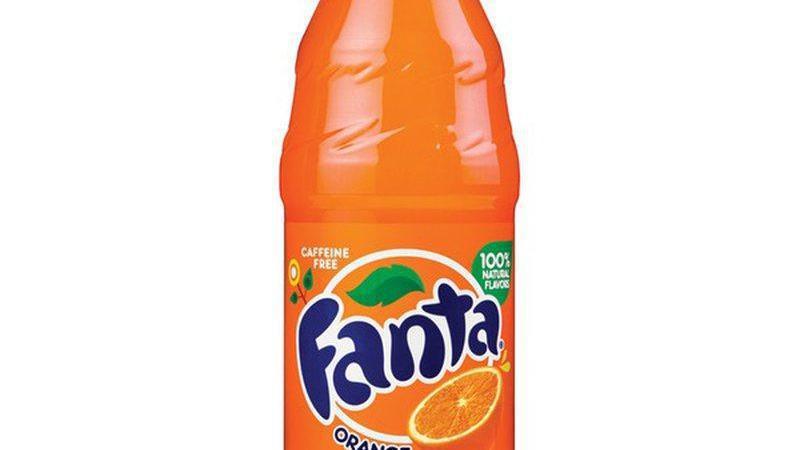 Bottle Of Orange Fanta · 