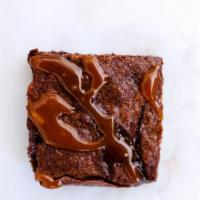 Salted Caramel Brownies · Deep, chocolate brownies injected with a thick ribbon of gooey salted caramel, sure to satis...