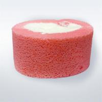 Strawberry Cloud Roll Cake · Sweet like strawberry soft chiffon cake with very light and fresh cream, gently rolled toget...