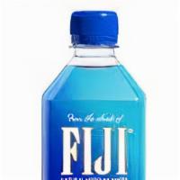 Fiji Water · Served cold.