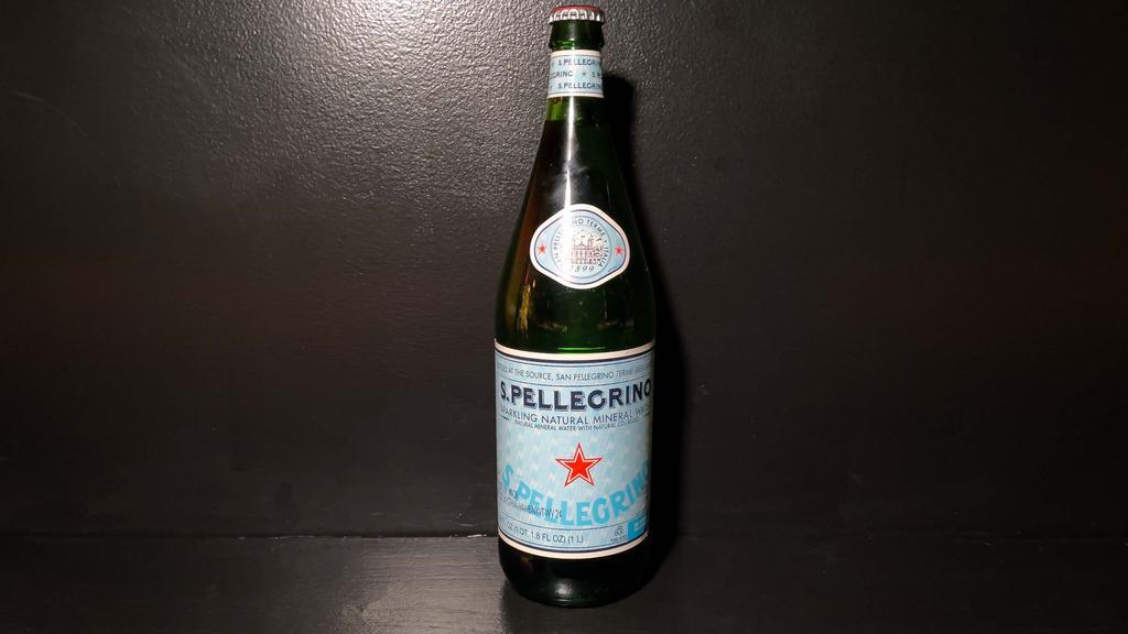 Sparkling Water · 1 Liter Bottle. Sparkling Natural Mineral Water