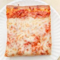 Slice Of Sicilian Cheese Pizza · 