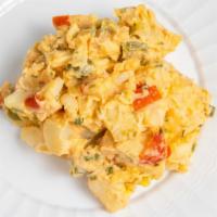 Vegan Southern Potato Salad  · Diced red potato, pepper, onion, relish and Southern spice.
