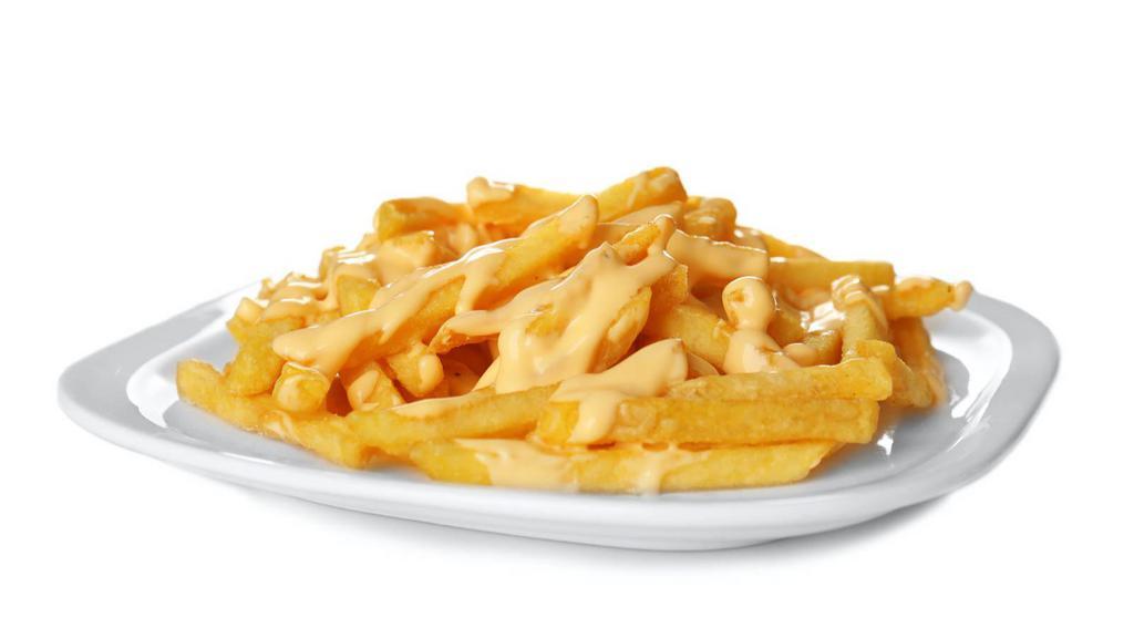 Cheese Fries · Hand-cut crispy fries with cheese.