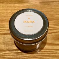 Ikura · Soy marinated salmon roe.