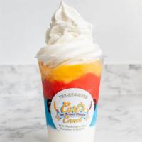 Gelati · Soft serve layered with our Italian ice.