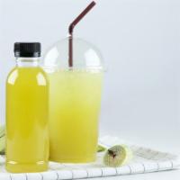 Sugar Cane Juice · Freshly squeezed sugar cane juice.