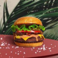 Take Your Vegan Burger · Okay Picasso, let's see what you've got! Seasoned Beyond Meat patty, your choice of vegan ch...