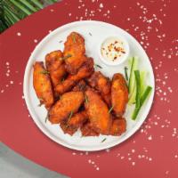 Classic Crispy Wings · Fresh vegan wings breaded and fried until golden brown. Served with a side of vegan ranch or...