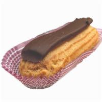 Eclair - Whipped Cream · Filled with whipped cream.