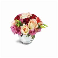 Sweet Smile · A bevy of roses in sweet hues are a sure way to send smiles. Creamy white roses and soft pin...