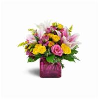 Stargazer Summer · It's the very definition of summertime chic! Bright pinks and yellow are a perfectly delight...