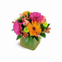 Hearty Hurrah! · Send your heartiest hurrah with this cheerful, charming arrangement! Colorful and modern, it...
