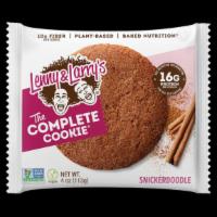 Lenny & Larry'S Complete Cookie - Snickerdoodle - 4 Oz · Vegan (Plant Based), Kosher, No Added Sugar, High Protein. Satisfyingly firm and chewy, our ...