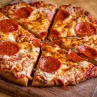 Kids' Thin Crust Pepperoni Pizza · 