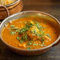 Chicken Tikka Masala · Tandoori diced chicken breast in mild gravy and Indian spices.
