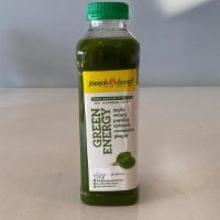Green Energy · Apple, celery, parsley, spinach, cucumber, ginger.