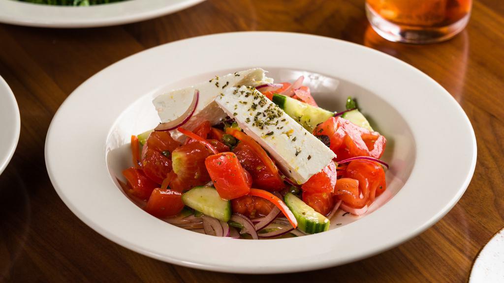 Greek Salad · kalamata olives, dodoni feta.