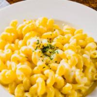 Bulgogi Mac & Melted Cheese · COOKED MACARONI WITH JACK AND CHEDDAR CHEESE, CREAM
