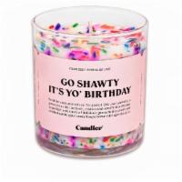 Birthday Candle · 1 piece. 9 oz candle.