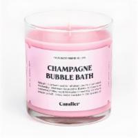 Champagne Bubble Bath Candle · 1 piece. 9 oz candle.