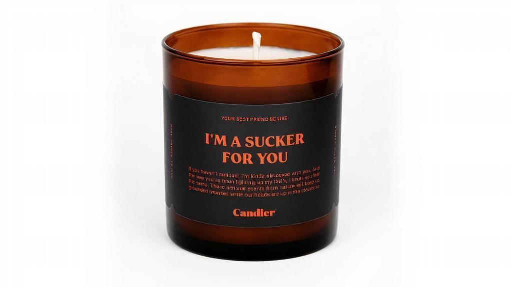Sucker For You Candle · 1 piece. 9 oz candle.