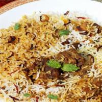 Goat Fry Biryani · One of the best flavorful Biryani made with our authentic Hyderabadi flavors with long grain...