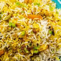 Pariwaar Special Veg Dum Biryani · GLUTEN FREE - One of the best flavorful Biryani made with our authentic Hyderabadi flavors w...