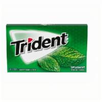 Trident Gum Spearmint 14 Sticks · 