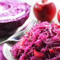 Shredded Red Cabbage W/ Apple · 